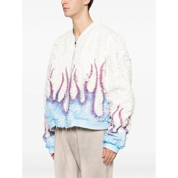 Who Decides War White Jackets - Bomber Jackets Men - Picture 4 of 5